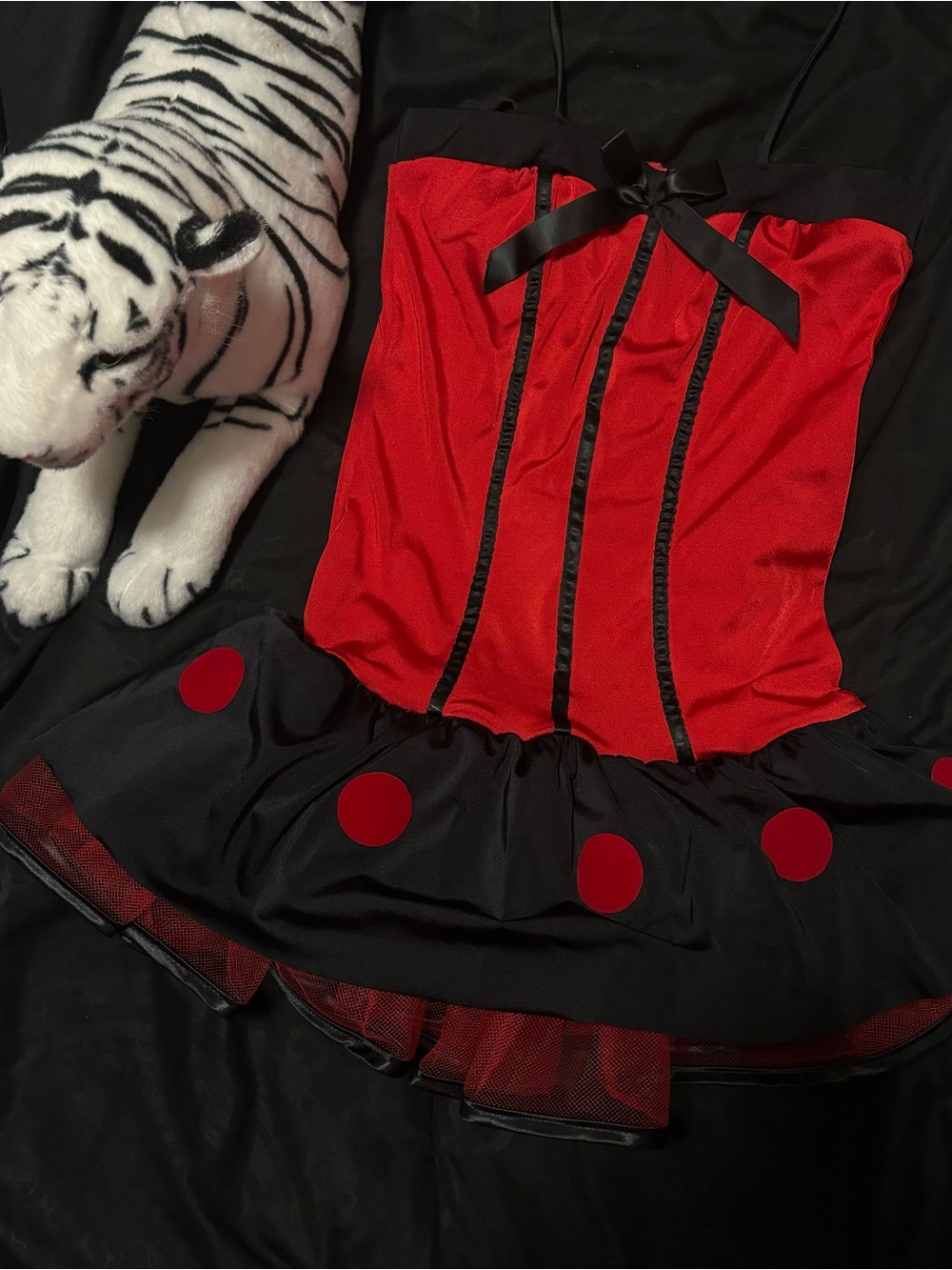 Charades Ladybug Mini Dress